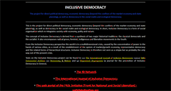 Desktop Screenshot of inclusivedemocracy.org